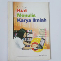 Image of Kiat Menulis Karya Ilmiah