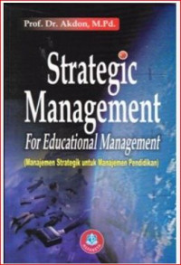 Image of Strategi Management For Educational Management