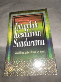 Image of Tutupilah Kesalahan Saudaramu